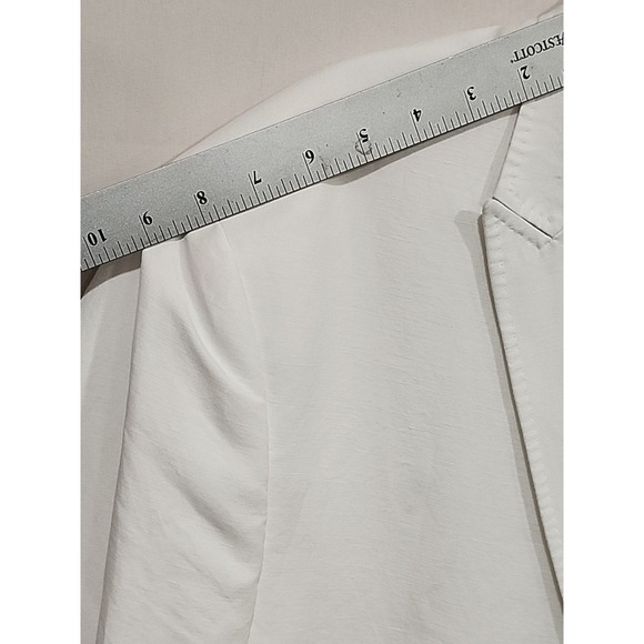 Baird McNutt‎ Murano NWT Blazer Jacket Mens 2XB White, Linen/Cotton Blend - Picture 10 of 16